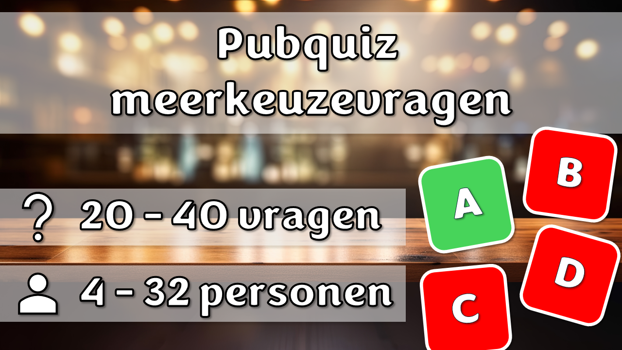Pubquiz zuip teams